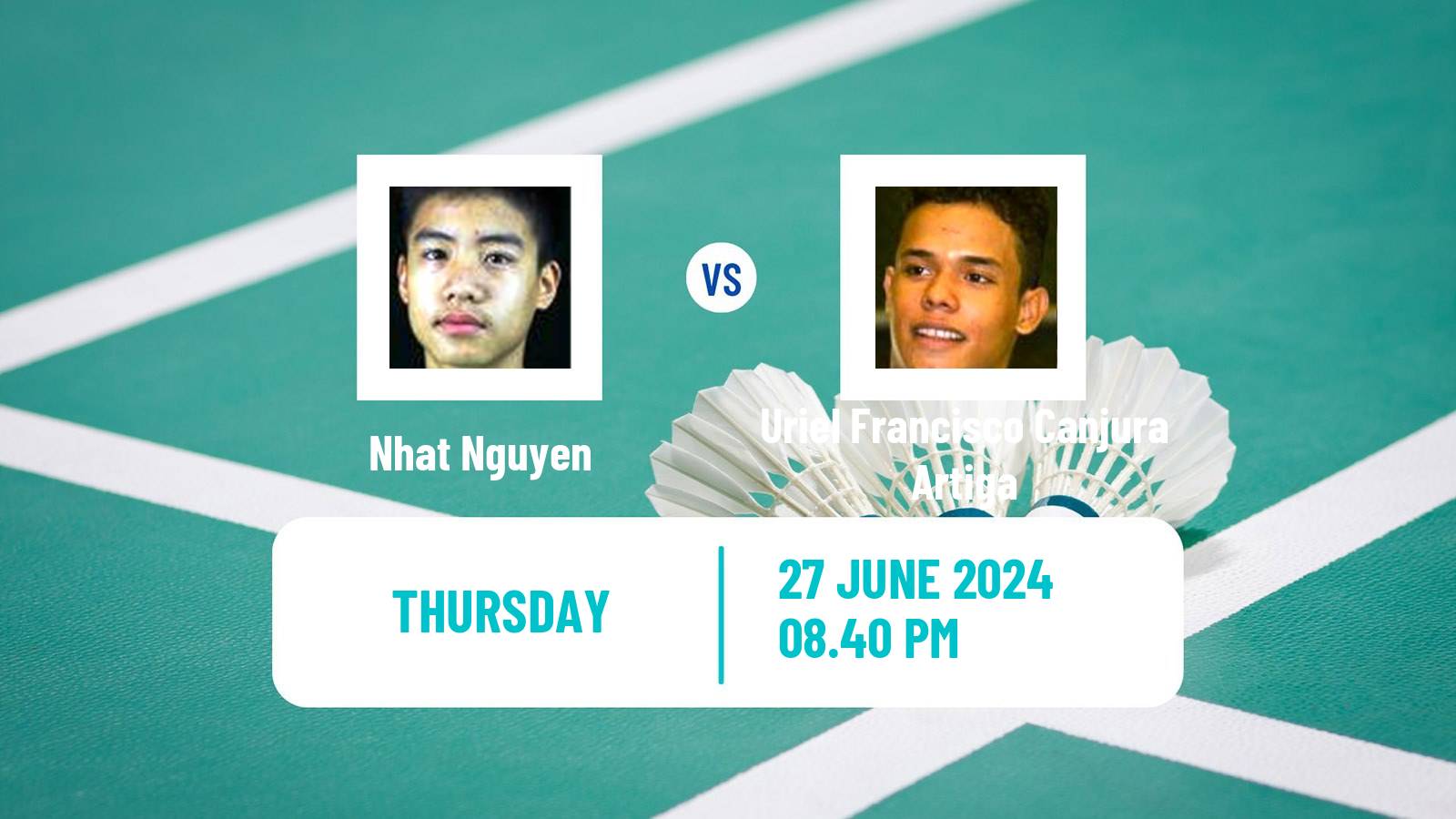 Badminton BWF World Tour Us Open Men Nhat Nguyen - Uriel Francisco Canjura Artiga
