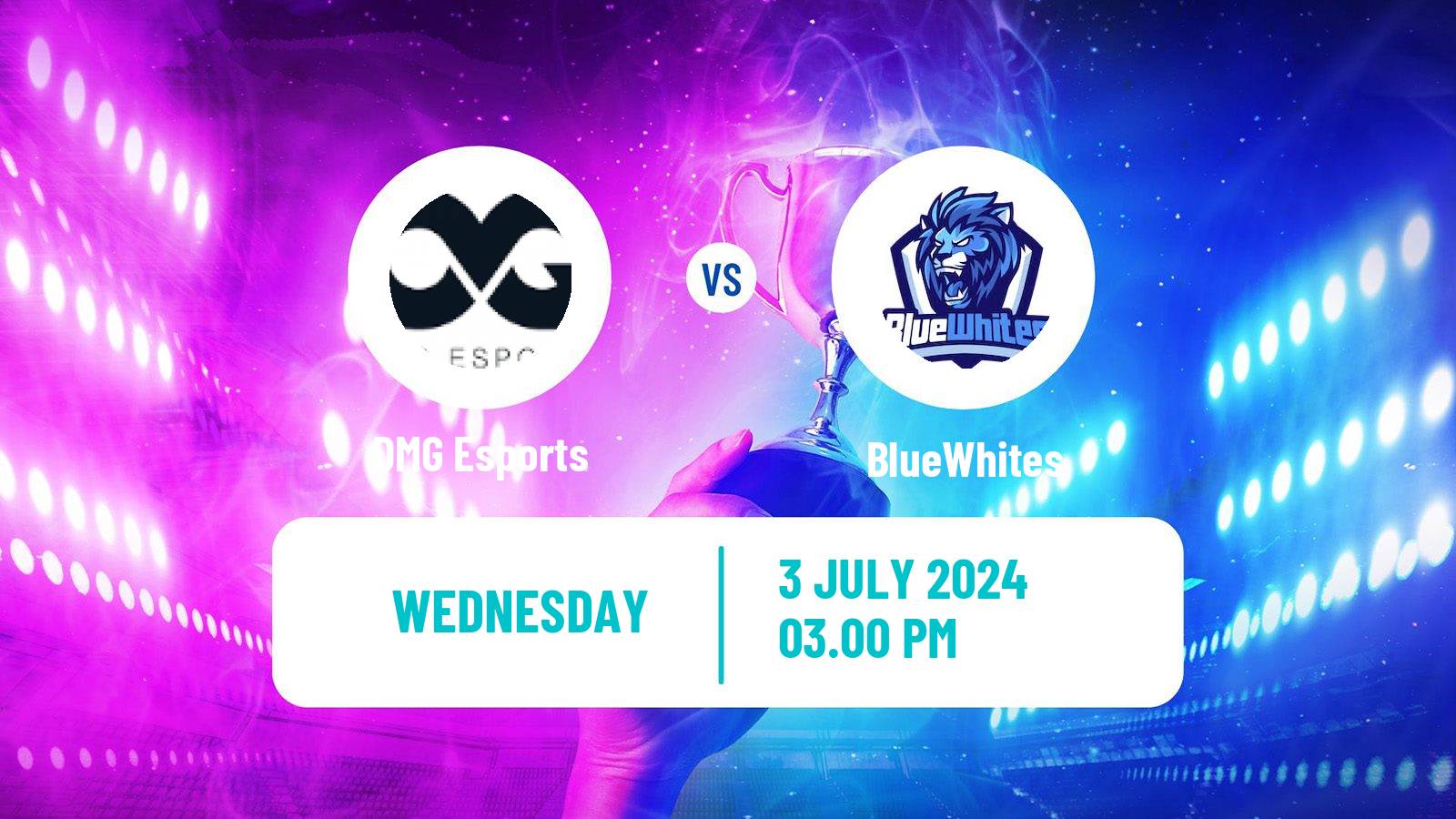 Esports League Of Legends Nlc DMG Esports - BlueWhites