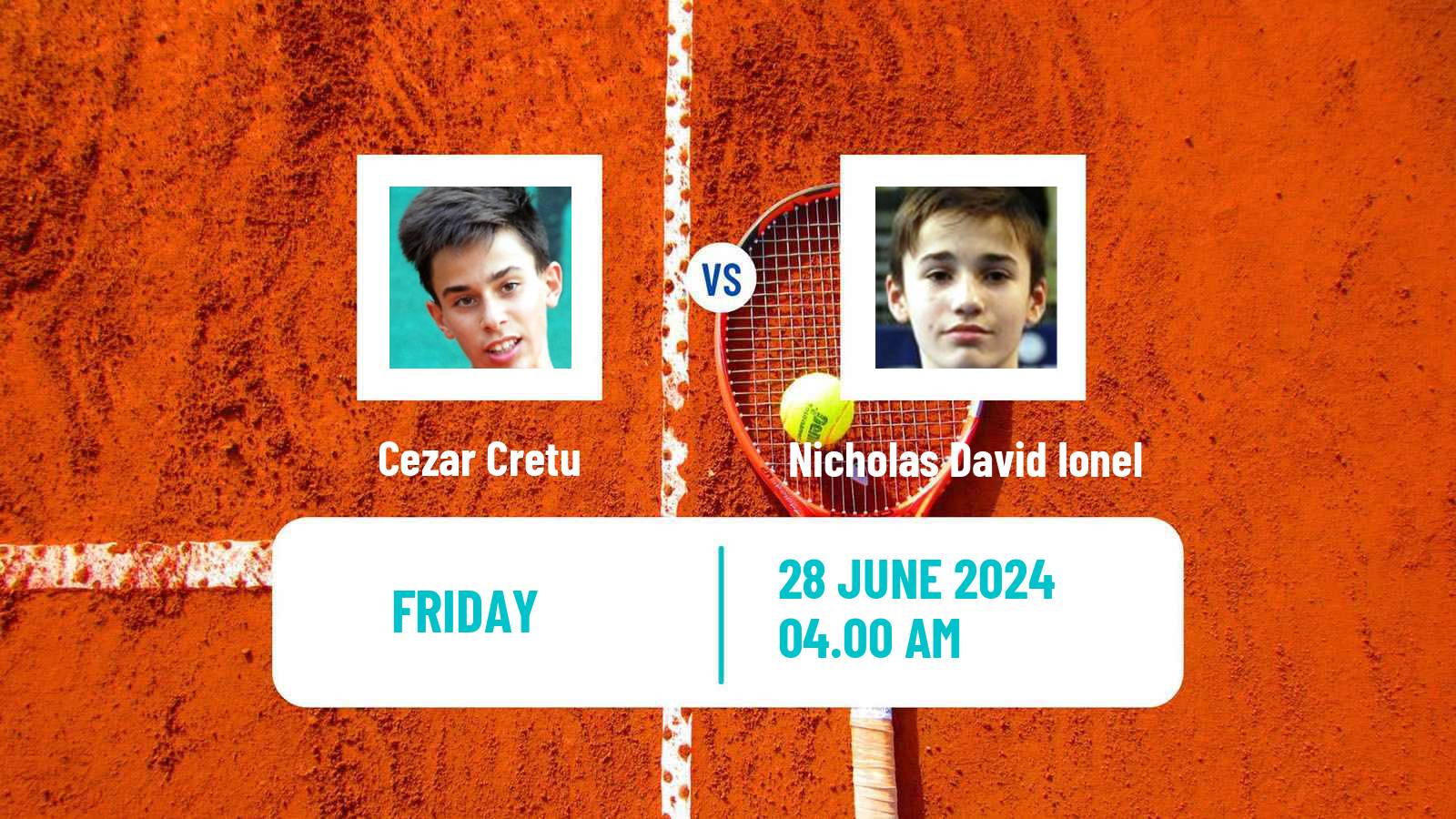 Tennis ITF M25 Satu Mare Men Cezar Cretu - Nicholas David Ionel