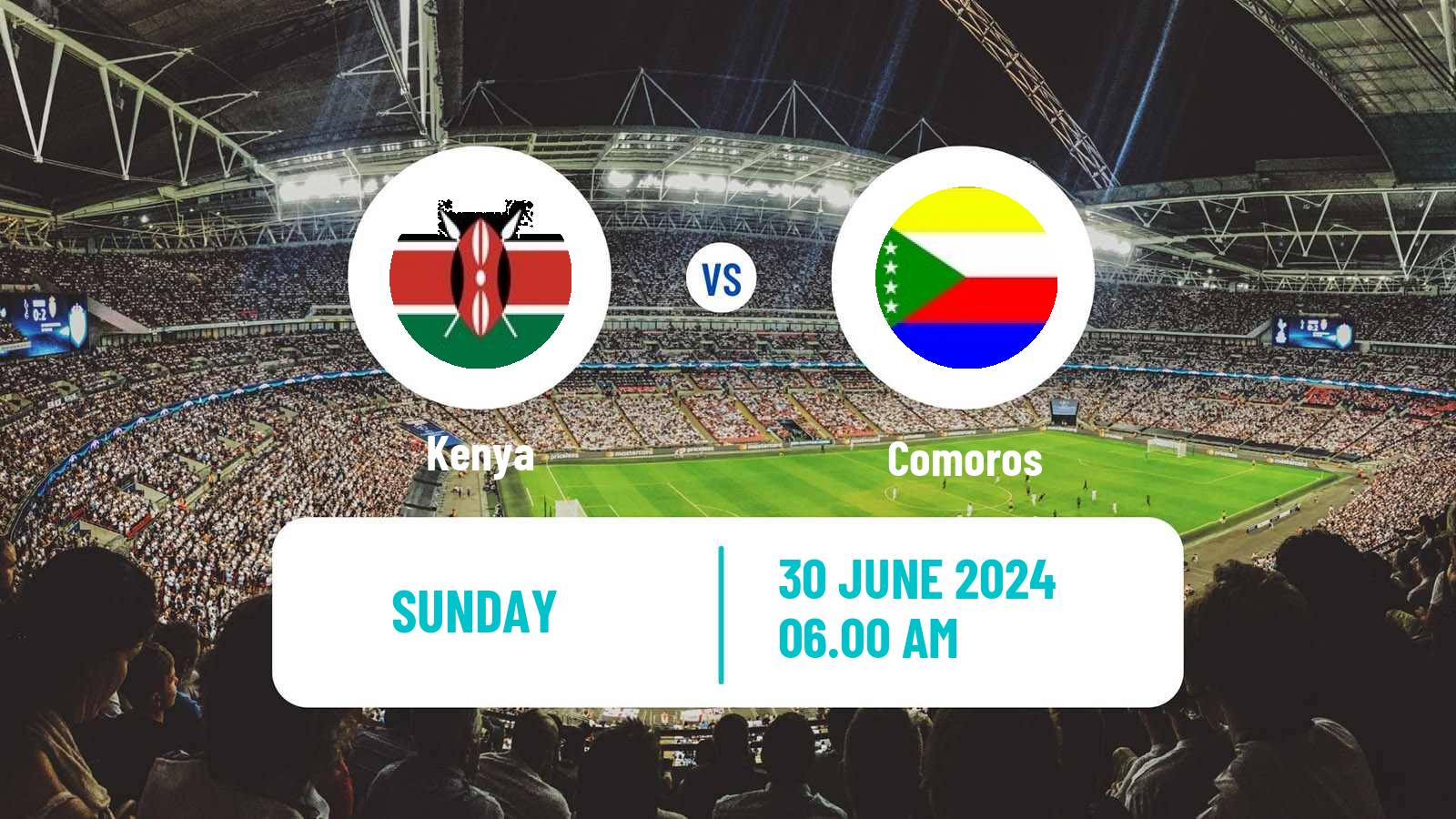 Football COSAFA Cup Kenya - Comoros