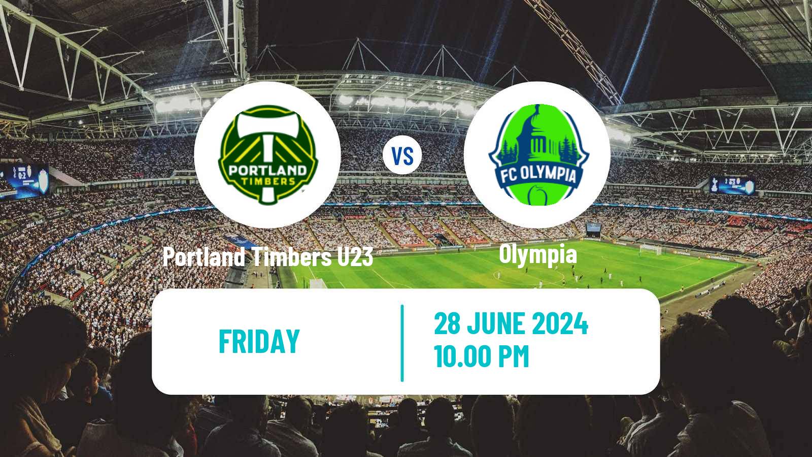 Soccer USL League Two Portland Timbers U23 - Olympia