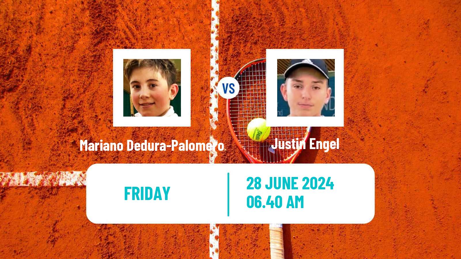 Tennis ITF M15 Kamen Men Mariano Dedura-Palomero - Justin Engel
