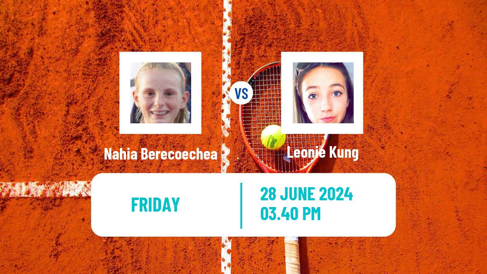 Tennis ITF W50 Palma Del Rio Women Nahia Berecoechea - Leonie Kung