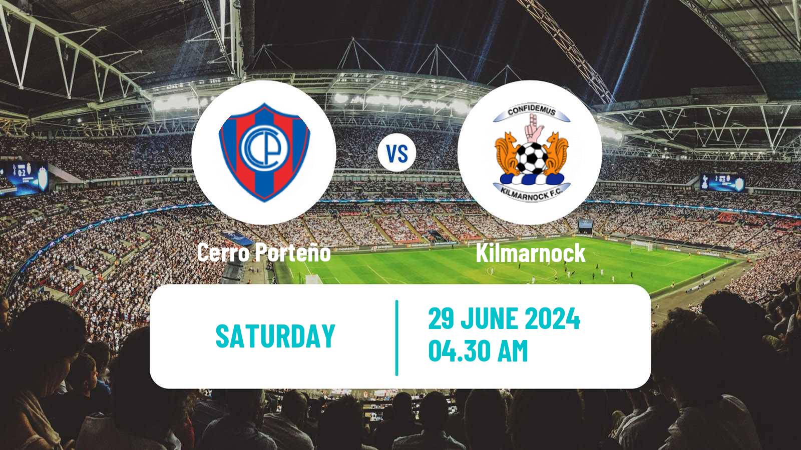 Soccer Club Friendly Cerro Porteño - Kilmarnock