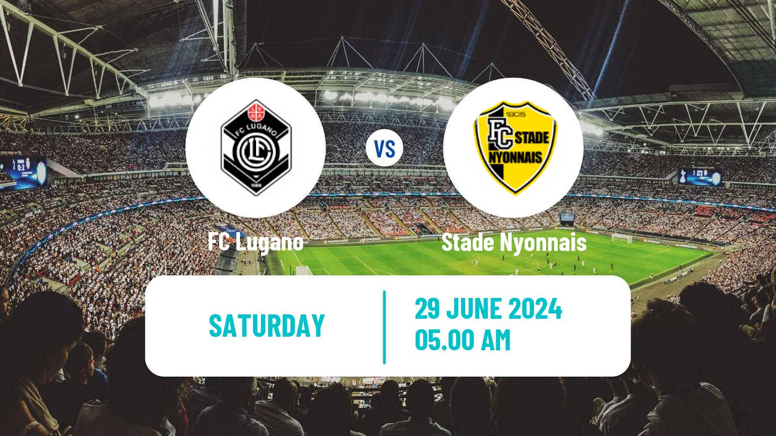 Soccer Club Friendly Lugano - Stade Nyonnais
