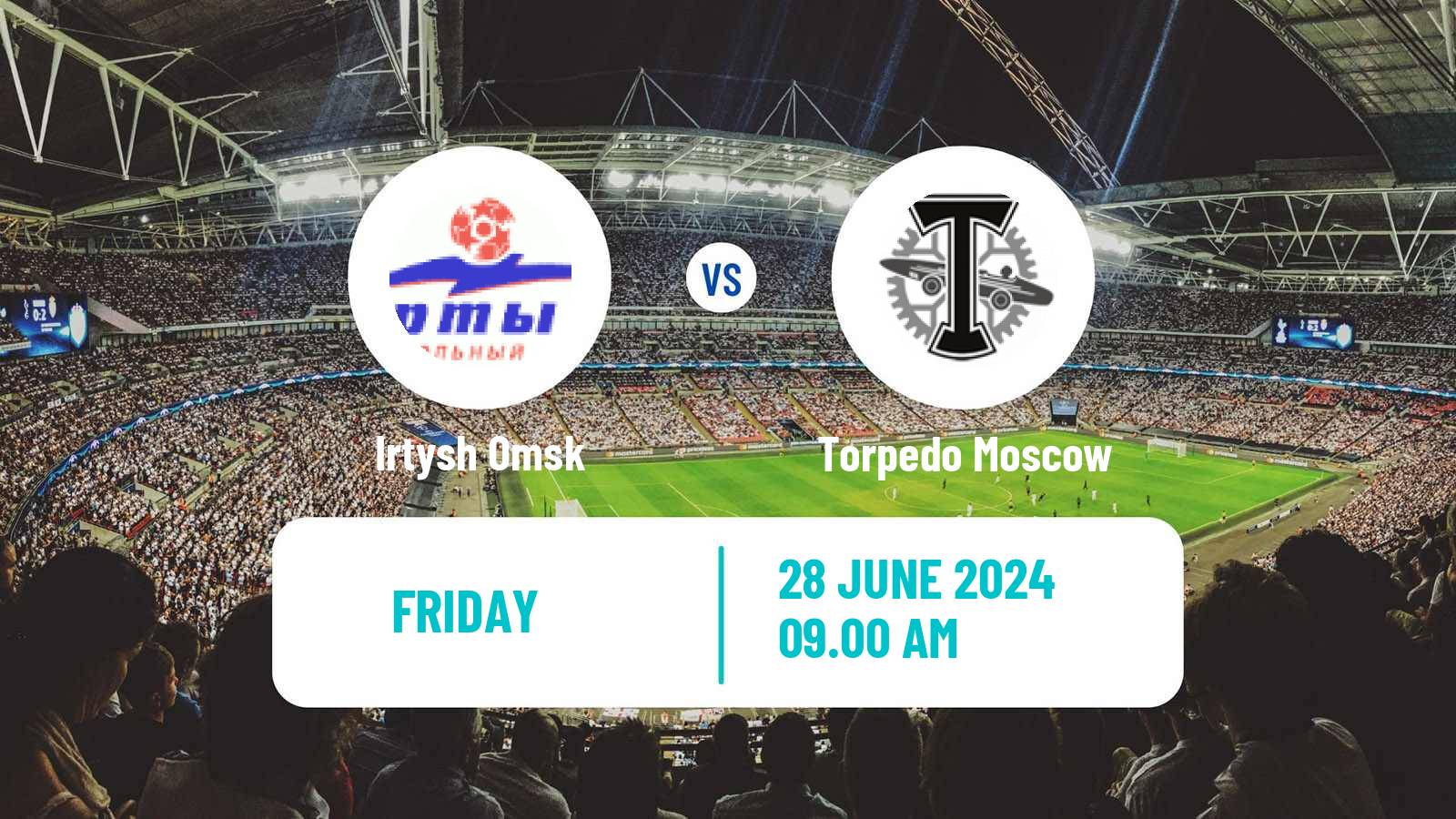 Soccer Club Friendly Irtysh Omsk - Torpedo Moscow