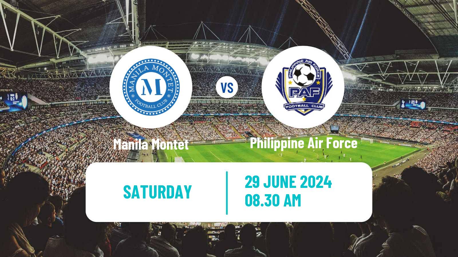 Football Philippines PFL Manila Montet - Philippine Air Force