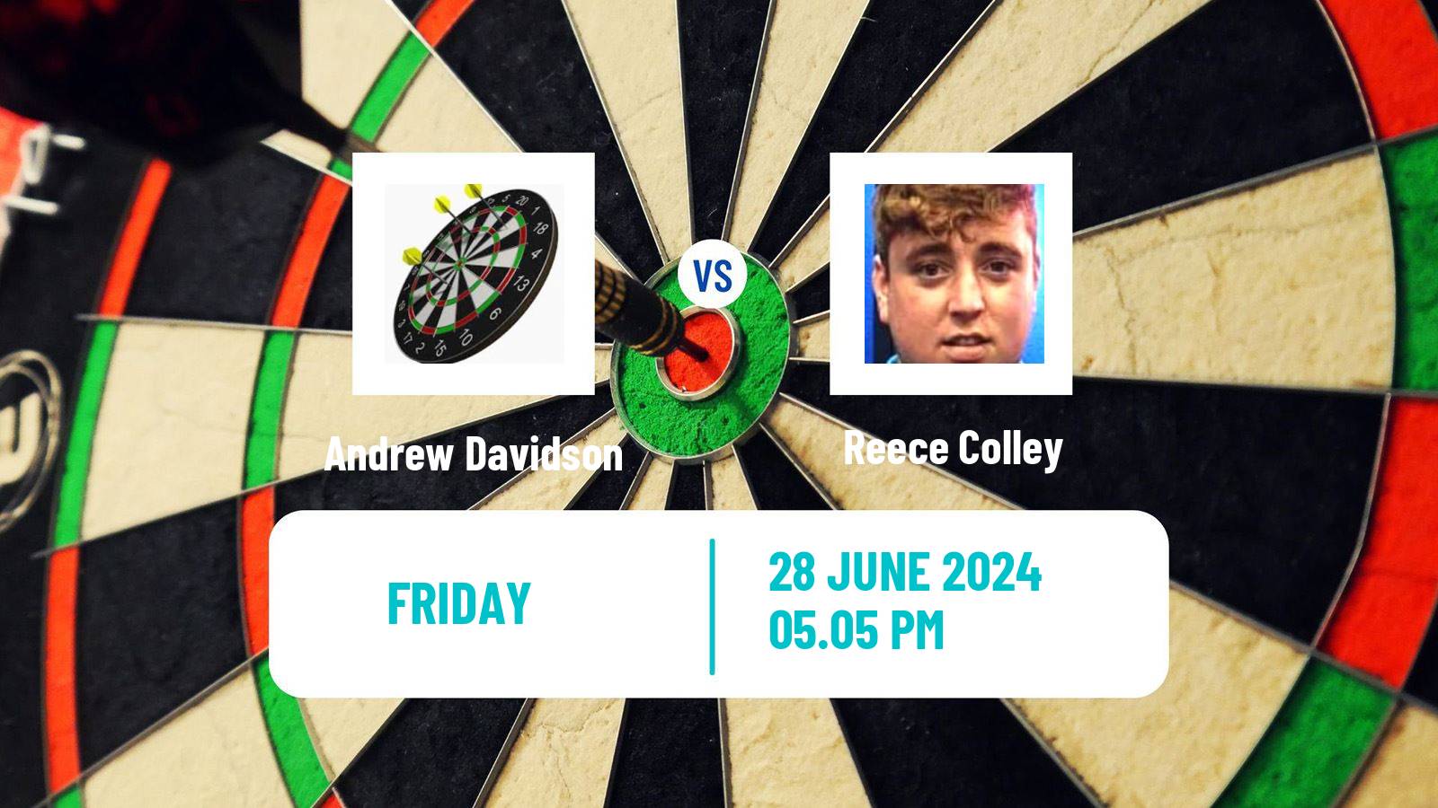 Darts Modus Super Series Andrew Davidson - Reece Colley