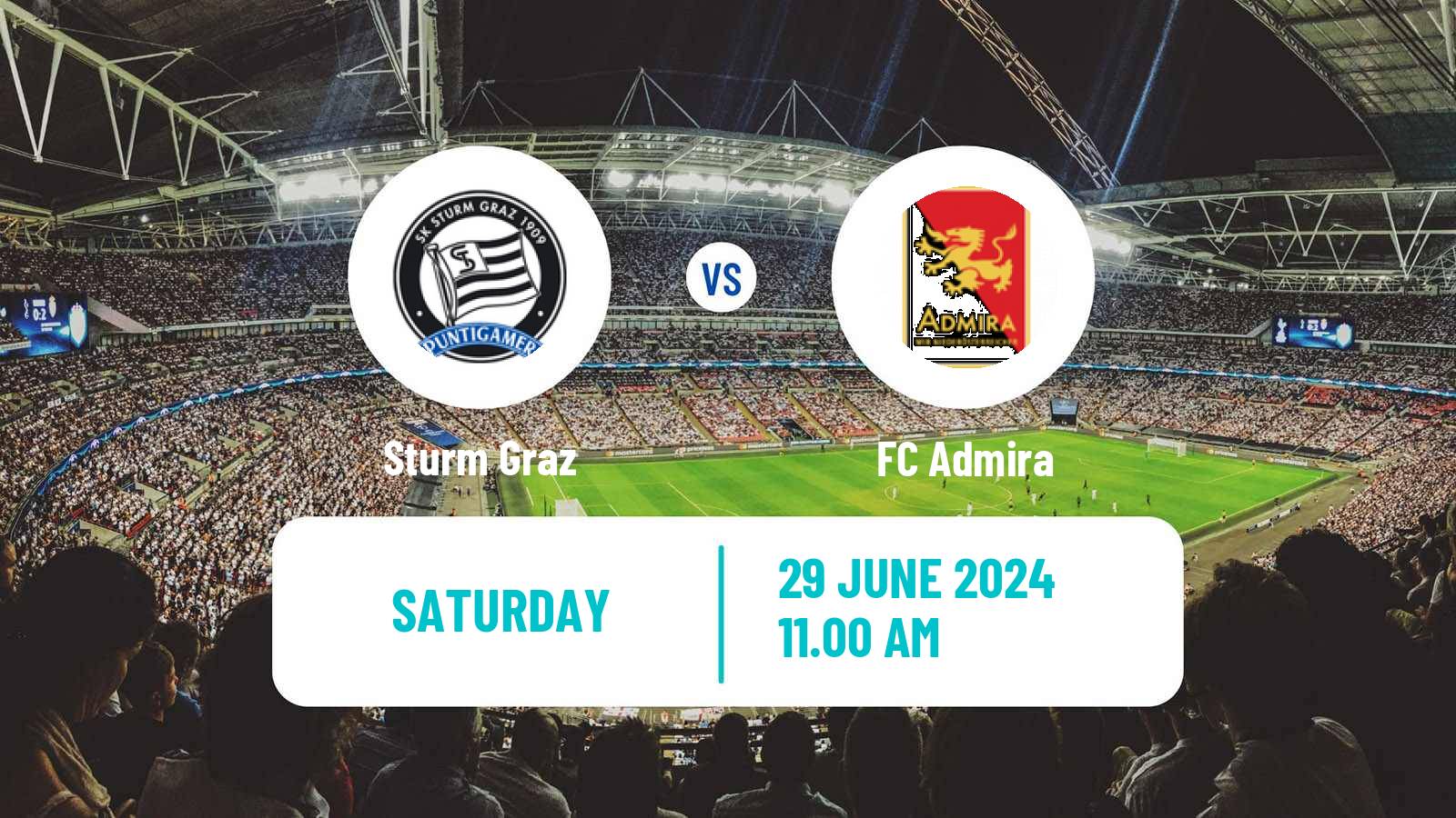 Soccer Club Friendly Sturm Graz - Admira