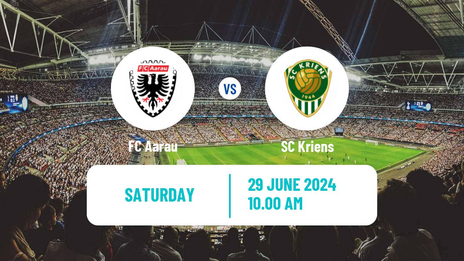 Soccer Club Friendly Aarau - Kriens