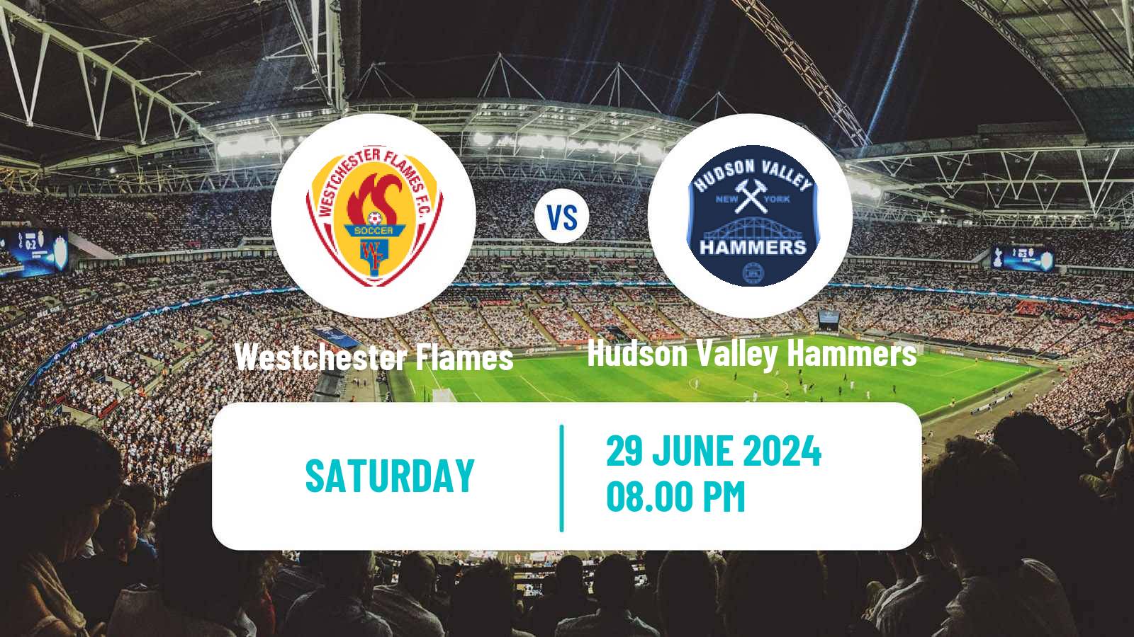 Soccer USL League Two Westchester Flames - Hudson Valley Hammers
