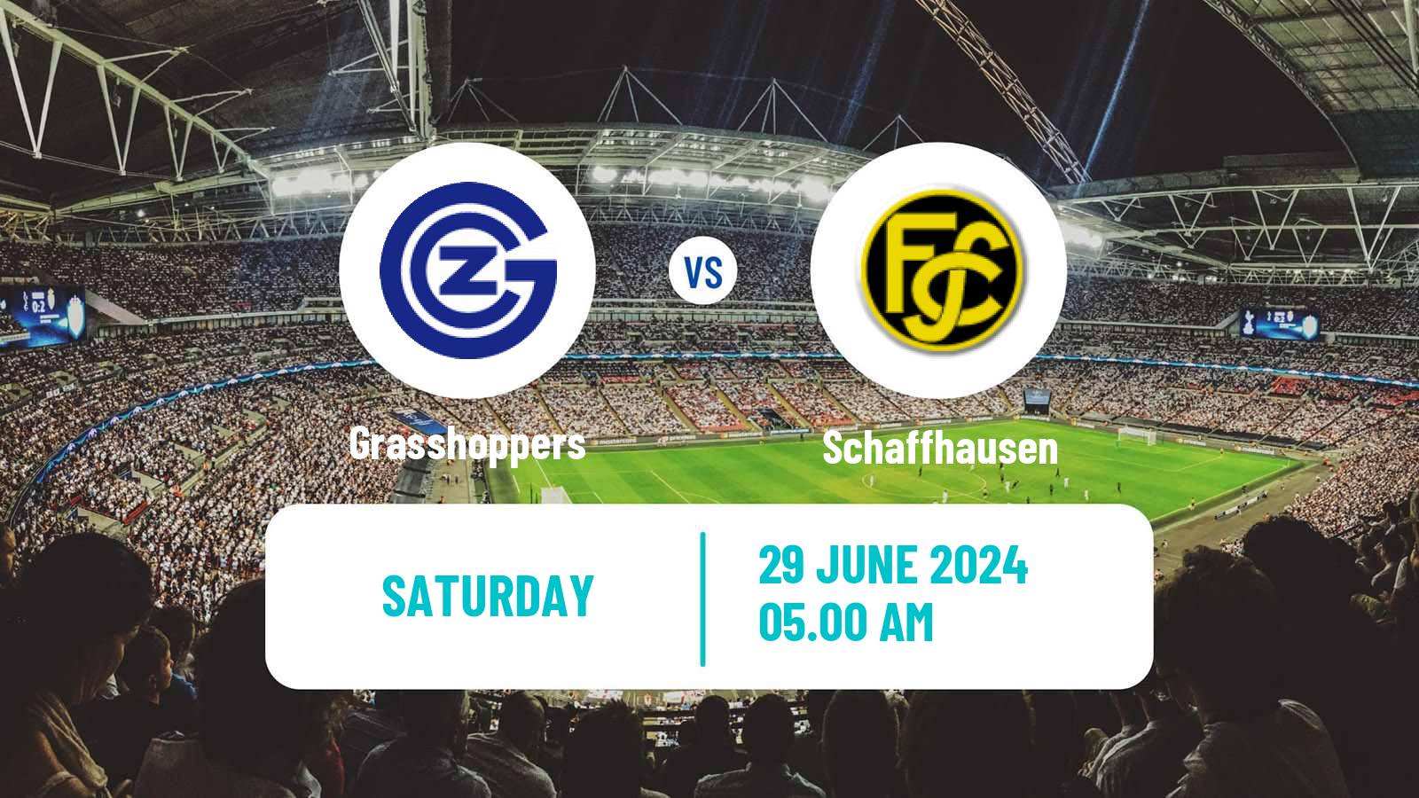 Soccer Club Friendly Grasshoppers - Schaffhausen