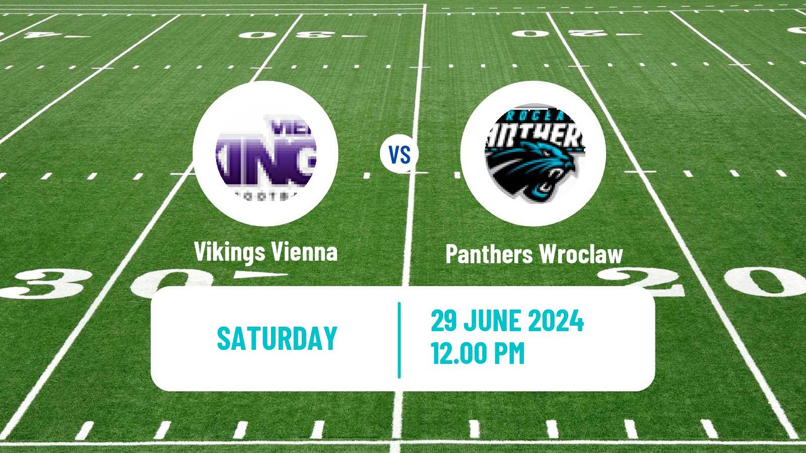 American football European League of American Football Vikings Vienna - Panthers Wroclaw