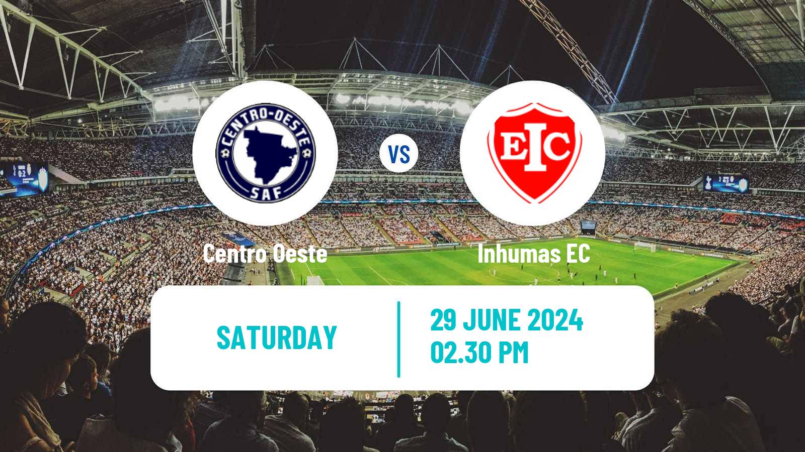 Soccer Brazilian Campeonato Goiano 2 Centro Oeste - Inhumas