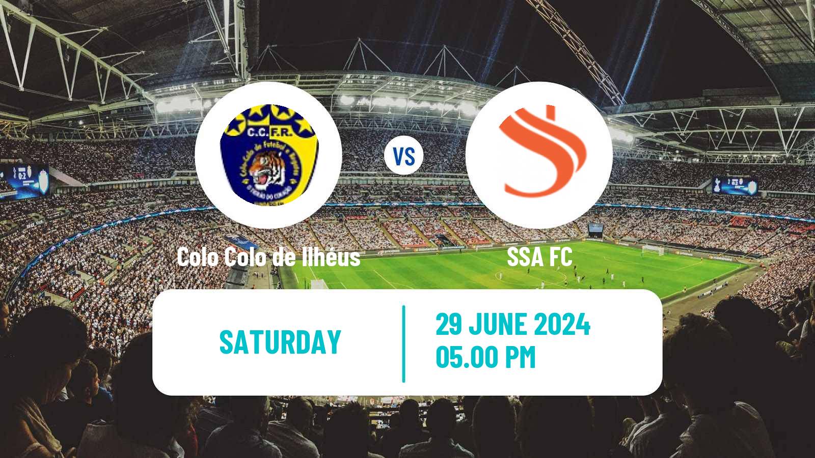 Soccer Brazilian Campeonato Baiano 2 Colo Colo de Ilhéus - SSA