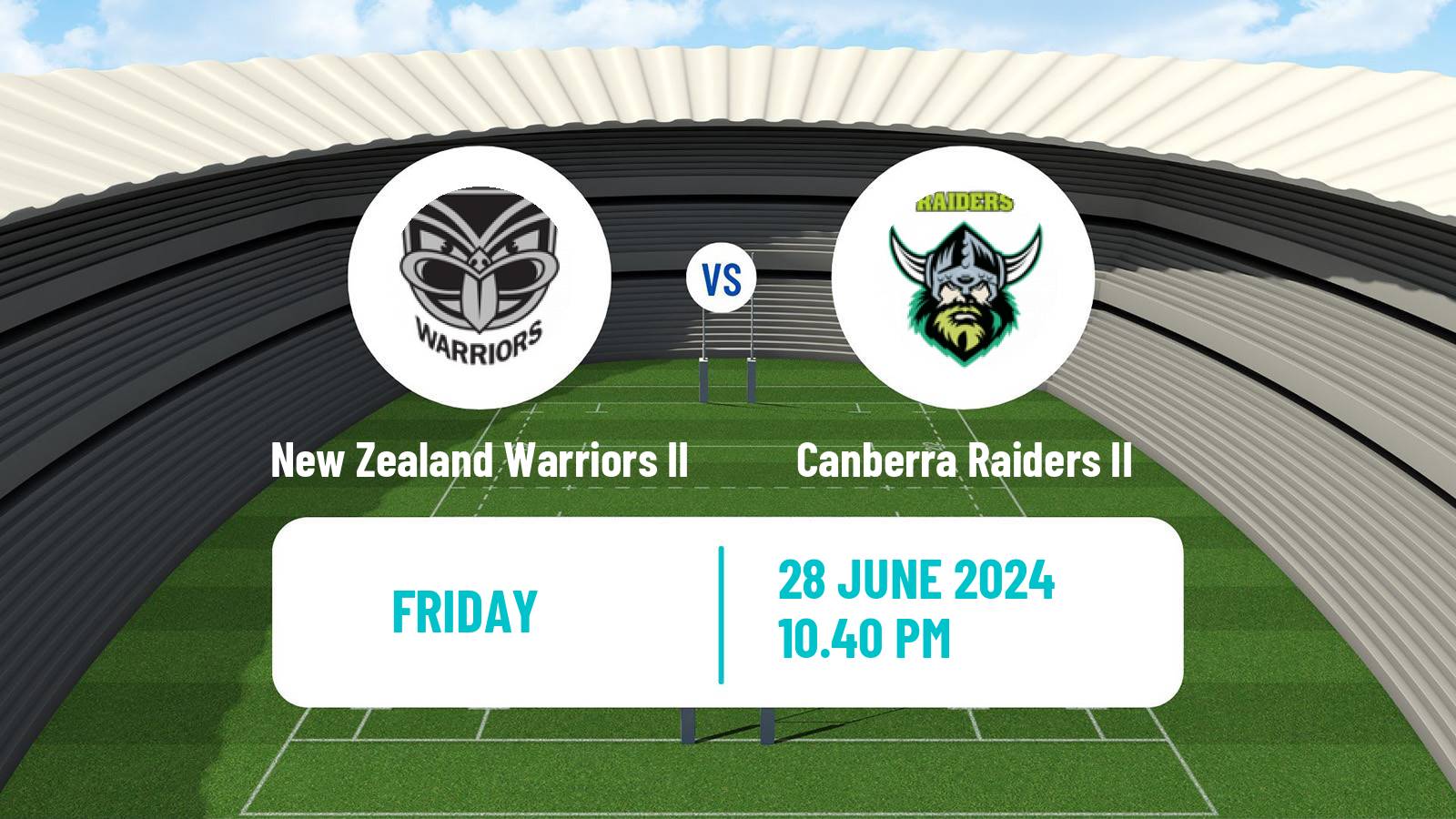 Rugby league Australian NSW Cup New Zealand Warriors II - Canberra Raiders II