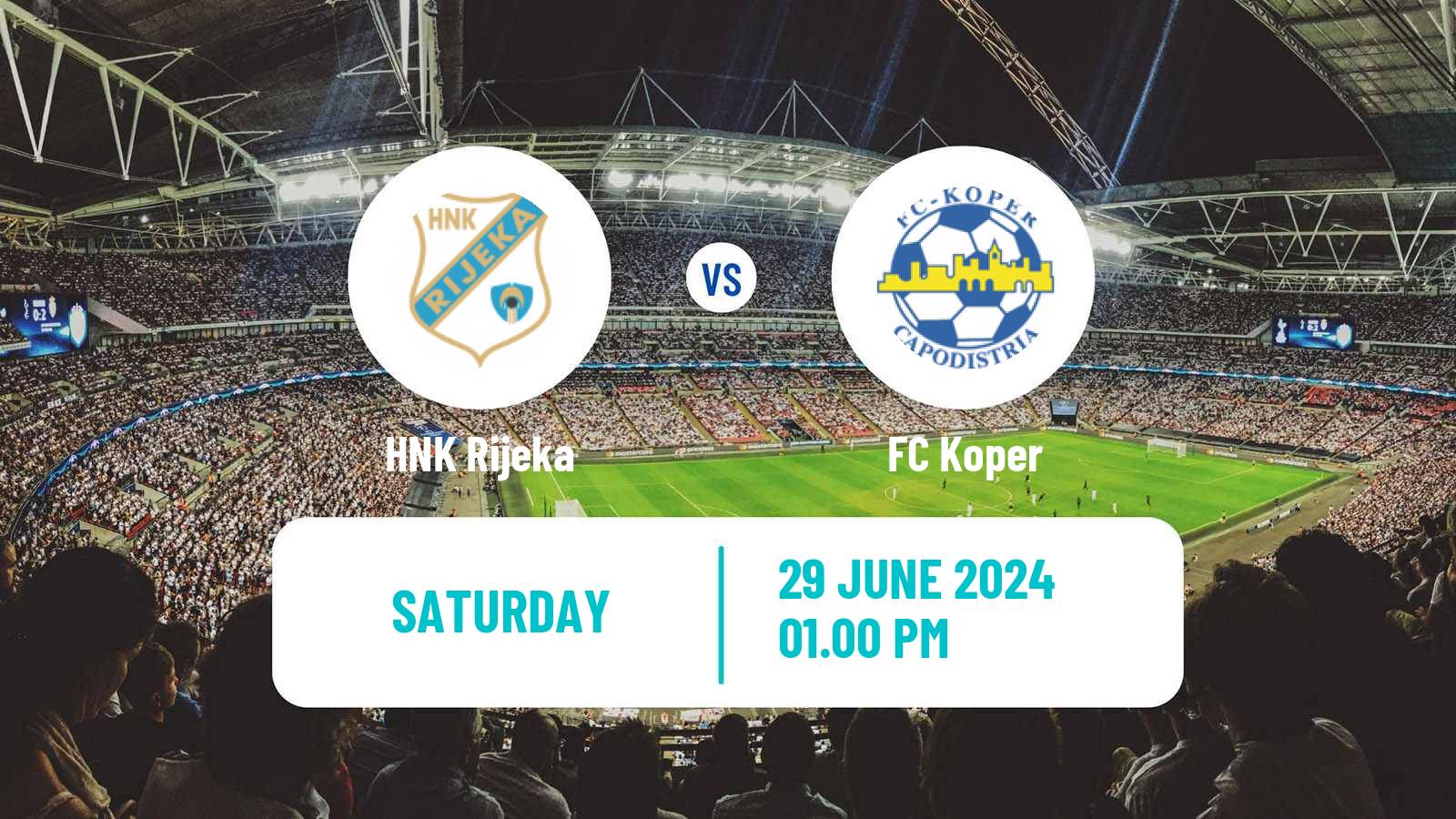 Soccer Club Friendly Rijeka - Koper
