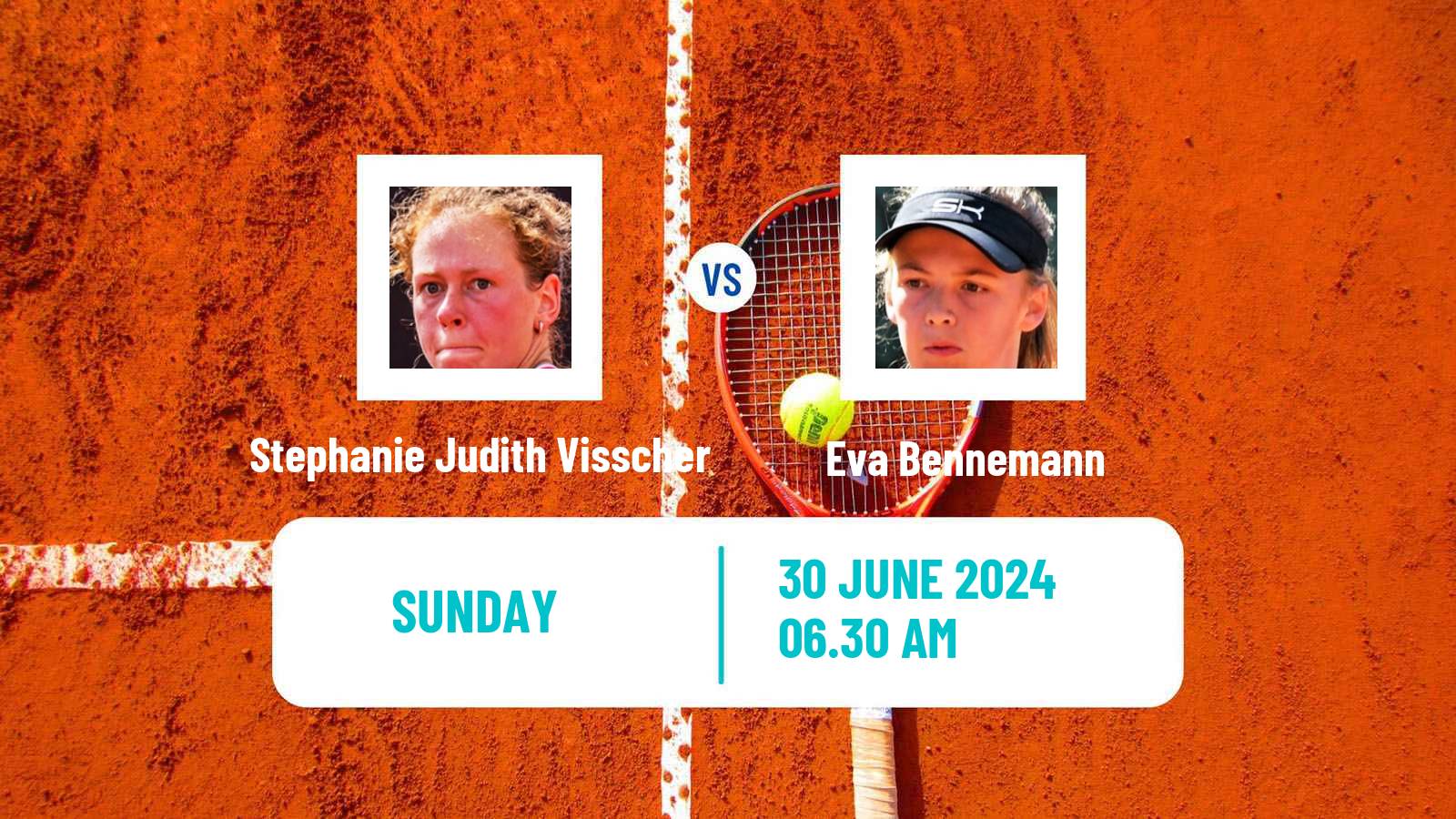 Tennis ITF W15 Kamen Women Stephanie Judith Visscher - Eva Bennemann