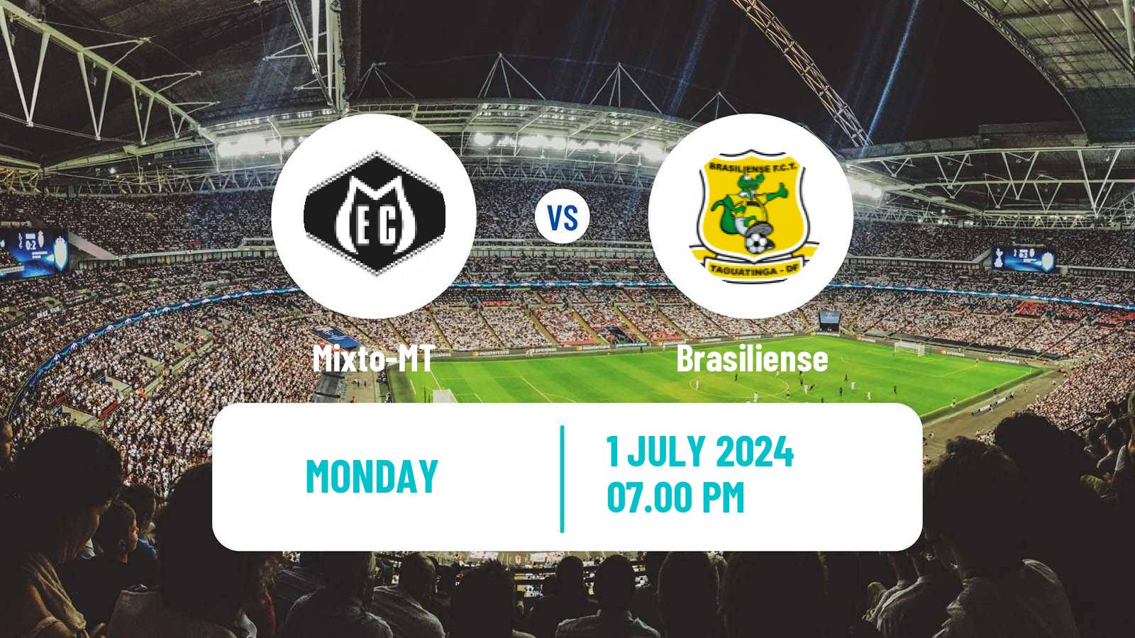 Soccer Brazilian Serie D Mixto - Brasiliense