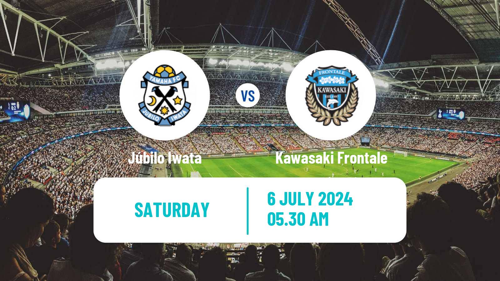 Soccer Japan J1 League Júbilo Iwata - Kawasaki Frontale