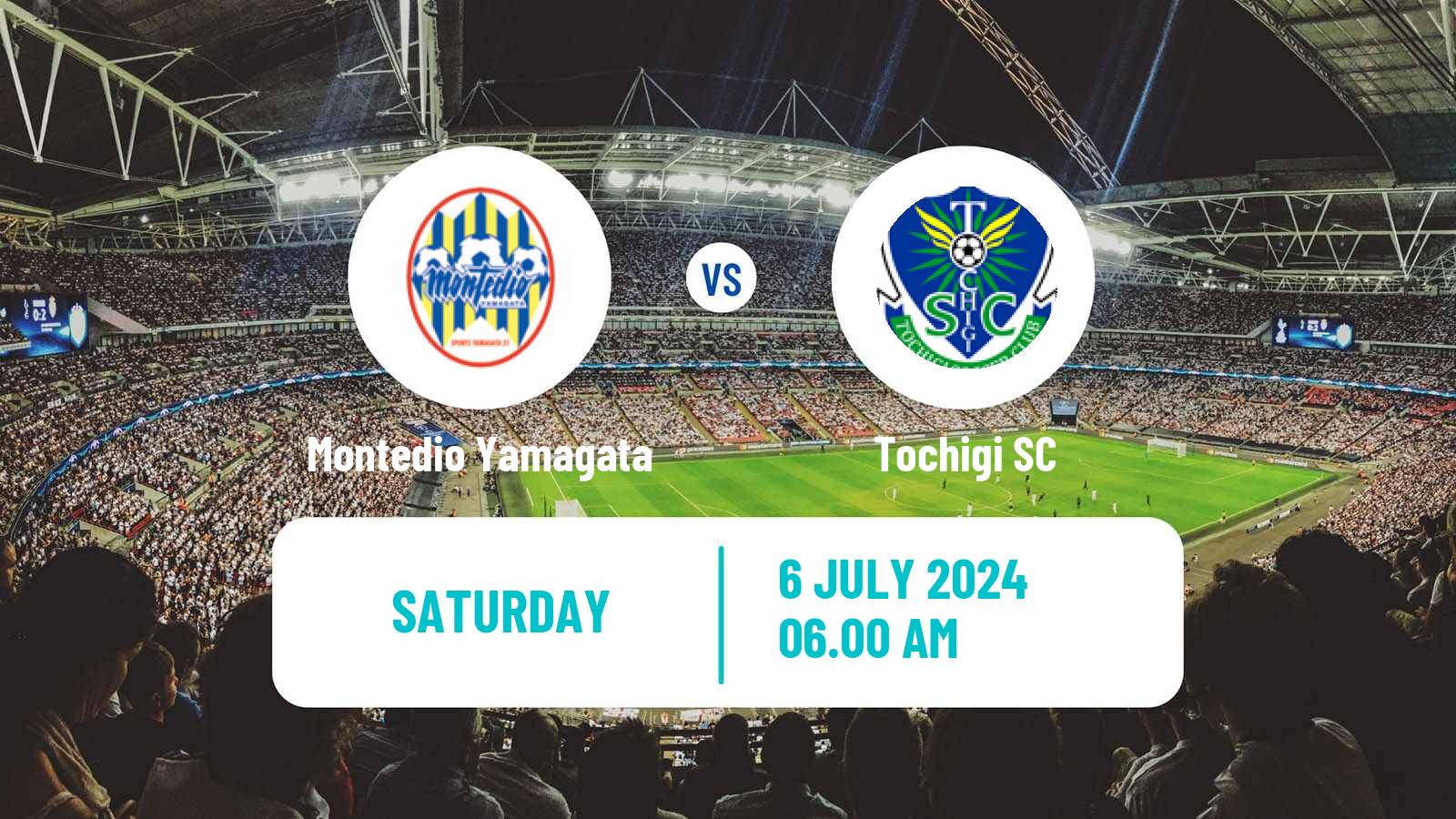 Soccer Japan J2 League Montedio Yamagata - Tochigi