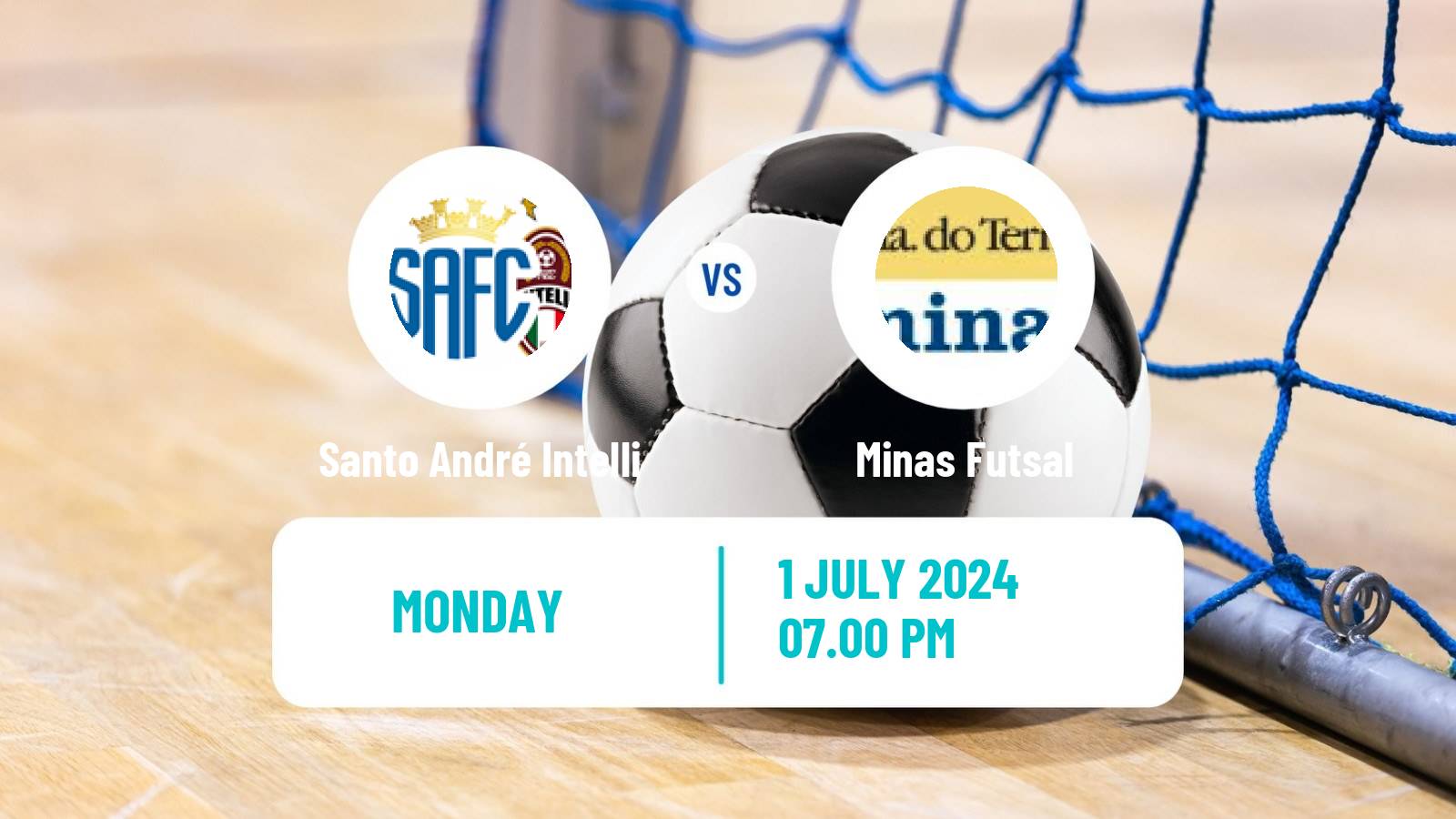 Futsal Brazilian Liga Futsal Santo André Intelli - Minas