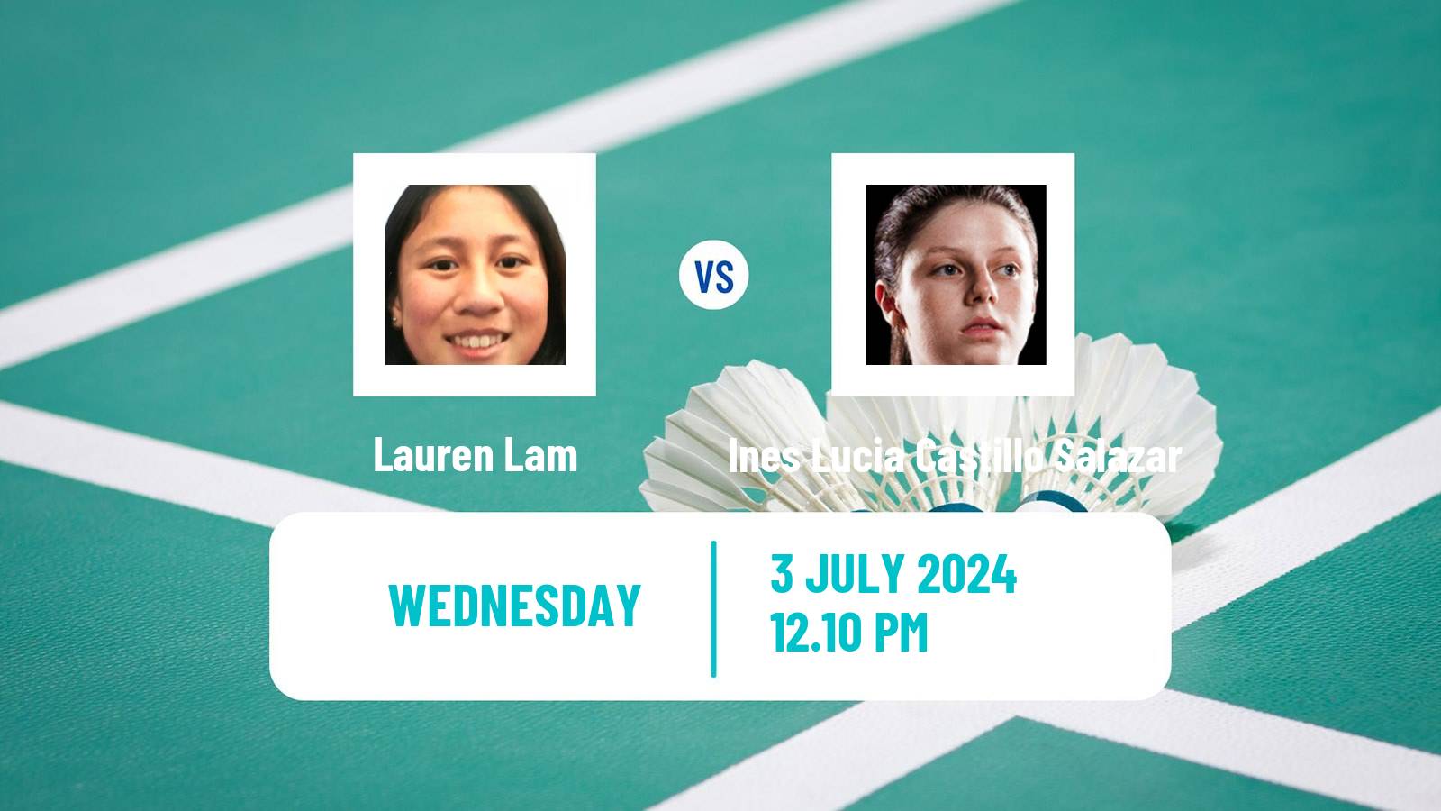 Badminton BWF World Tour Canada Open Women Lauren Lam - Ines Lucia Castillo Salazar