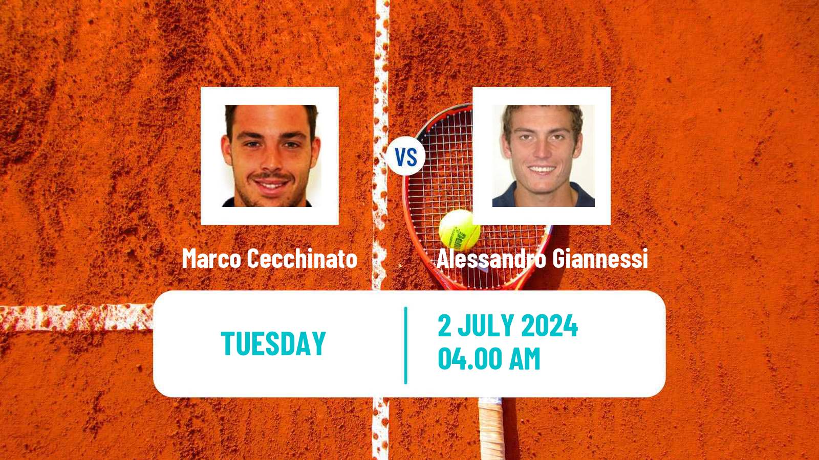 Tennis Modena Challenger Men Marco Cecchinato - Alessandro Giannessi