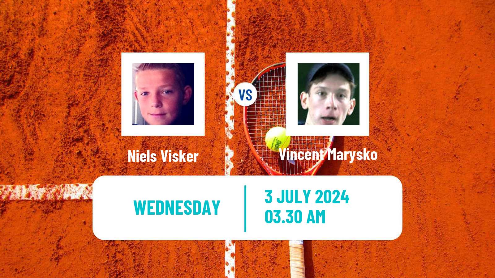 Tennis ITF M25 Marburg Men Niels Visker - Vincent Marysko