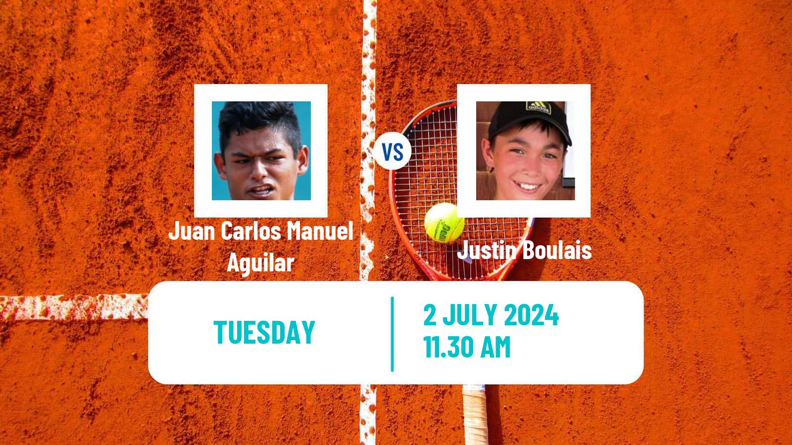 Tennis ITF M25 Laval Men Juan Carlos Manuel Aguilar - Justin Boulais