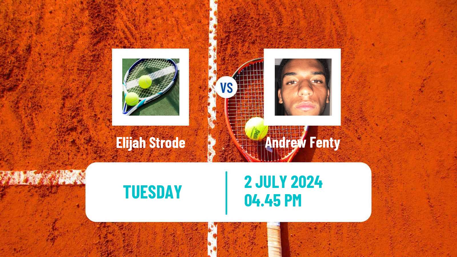Tennis ITF M15 Lakewood Ca Men Elijah Strode - Andrew Fenty