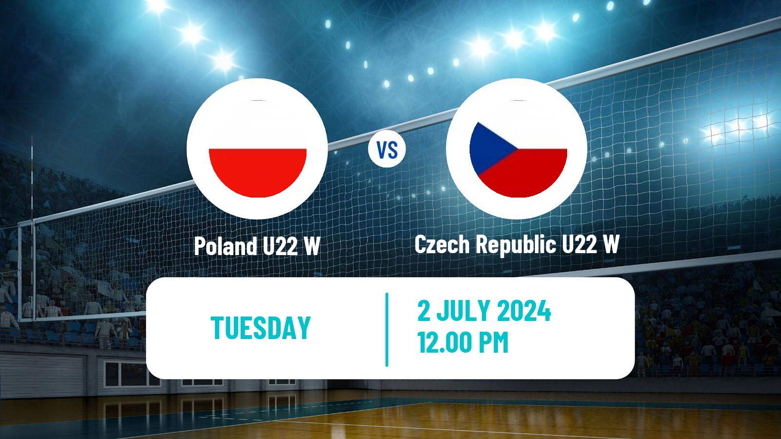 Volleyball European Championship U22 Volleyball Women Poland U22 W - Czech Republic U22 W
