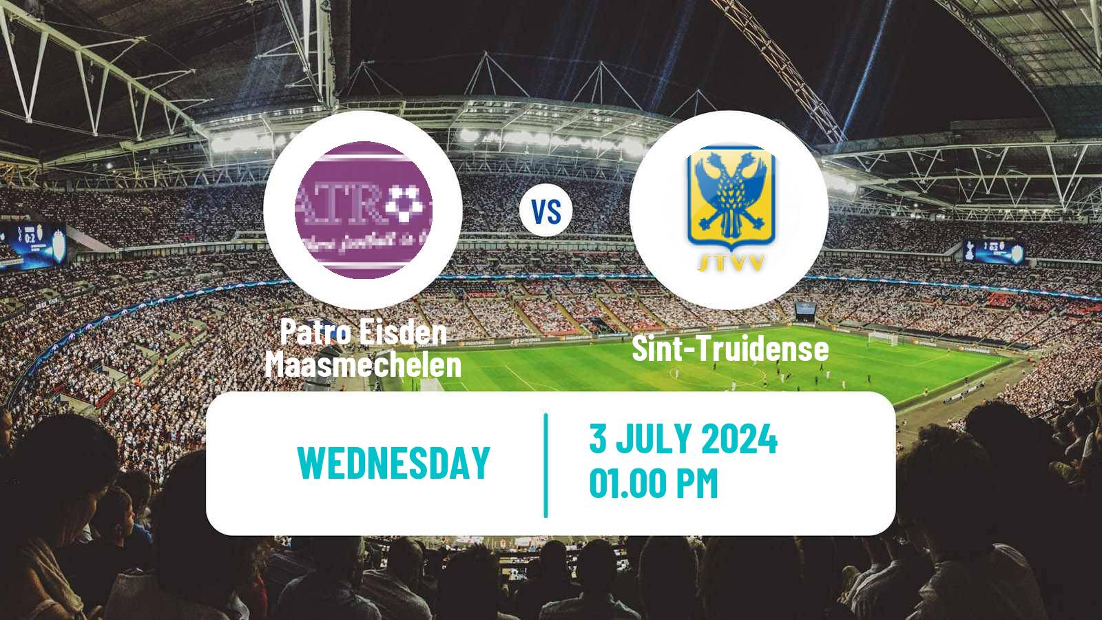 Soccer Club Friendly Patro Eisden Maasmechelen - Sint-Truidense