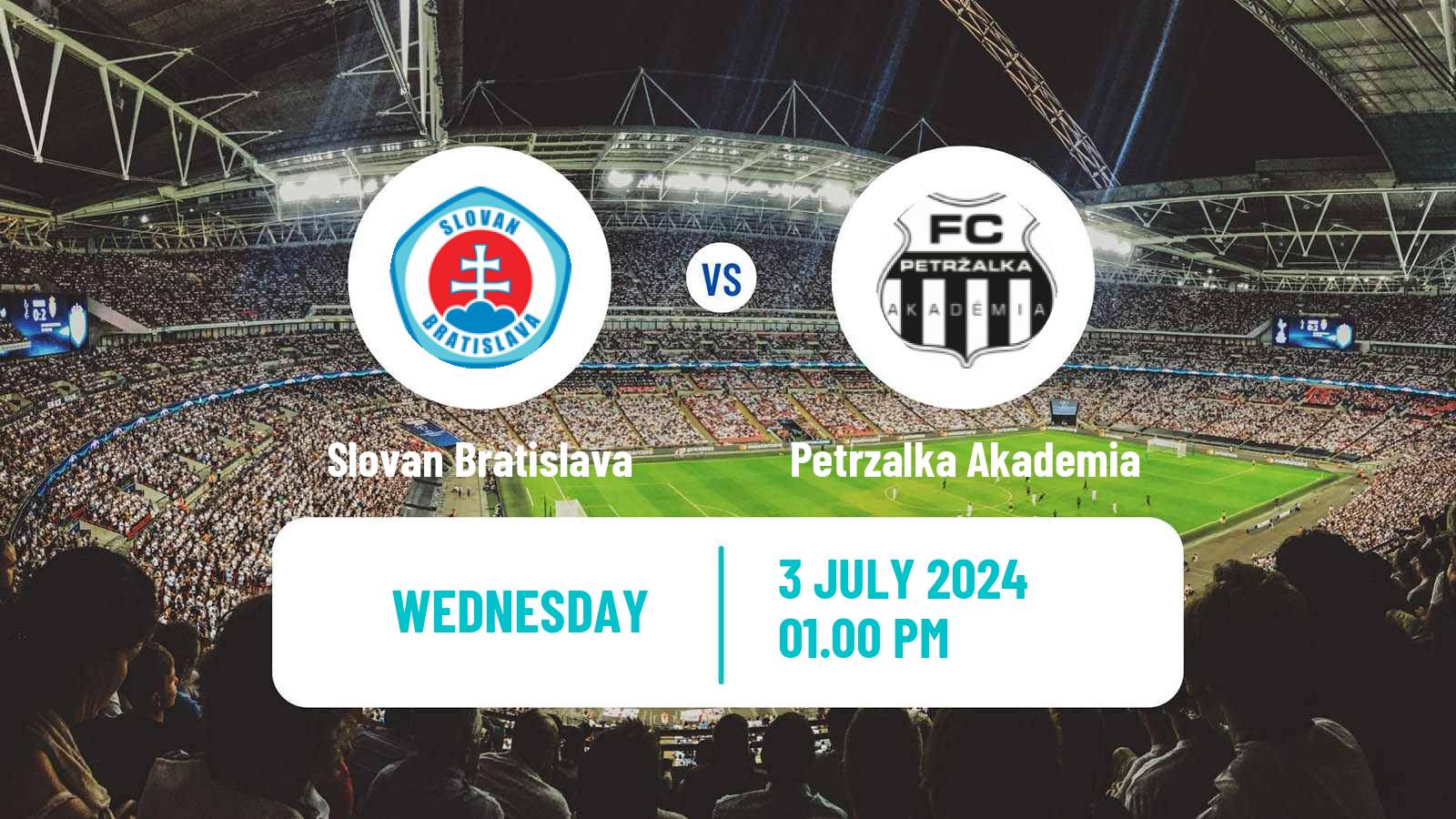 Soccer Club Friendly Slovan Bratislava - Petrzalka