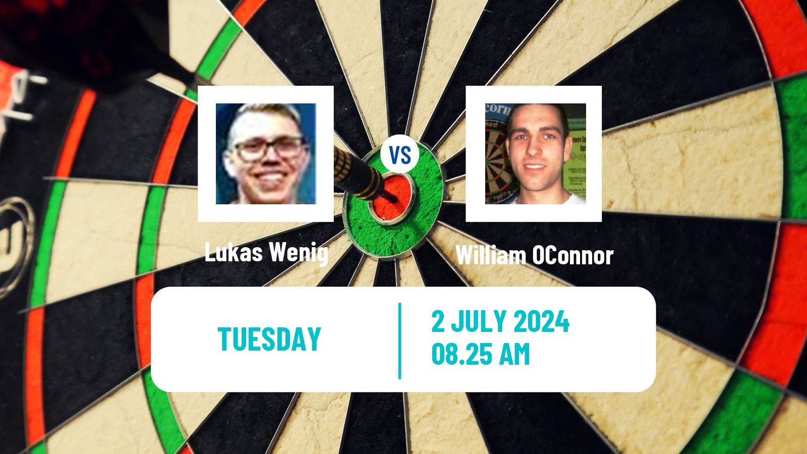 Darts Players Championship 13 Lukas Wenig - William OConnor