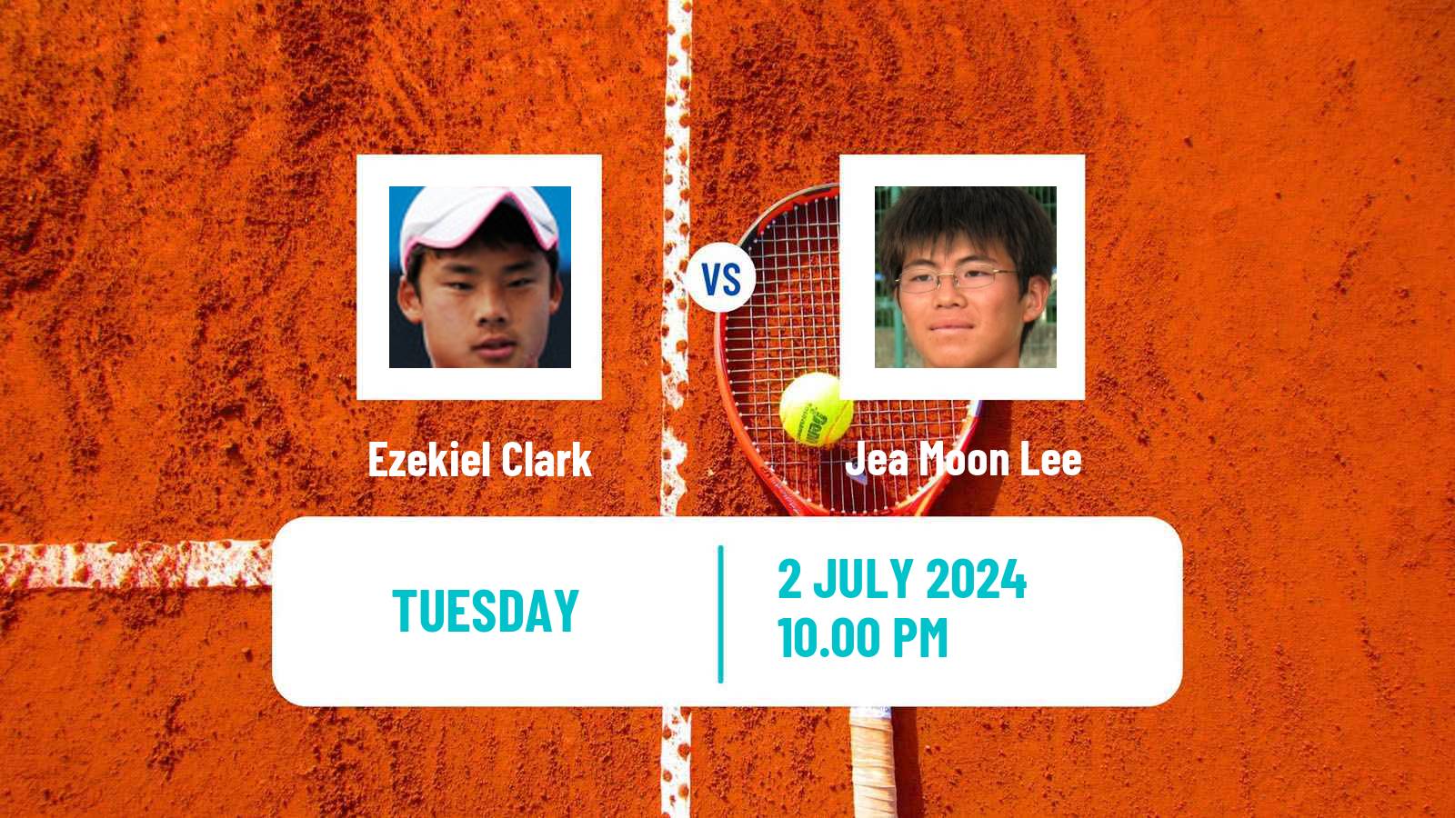 Tennis ITF M15 Tokyo Men Ezekiel Clark - Jea Moon Lee