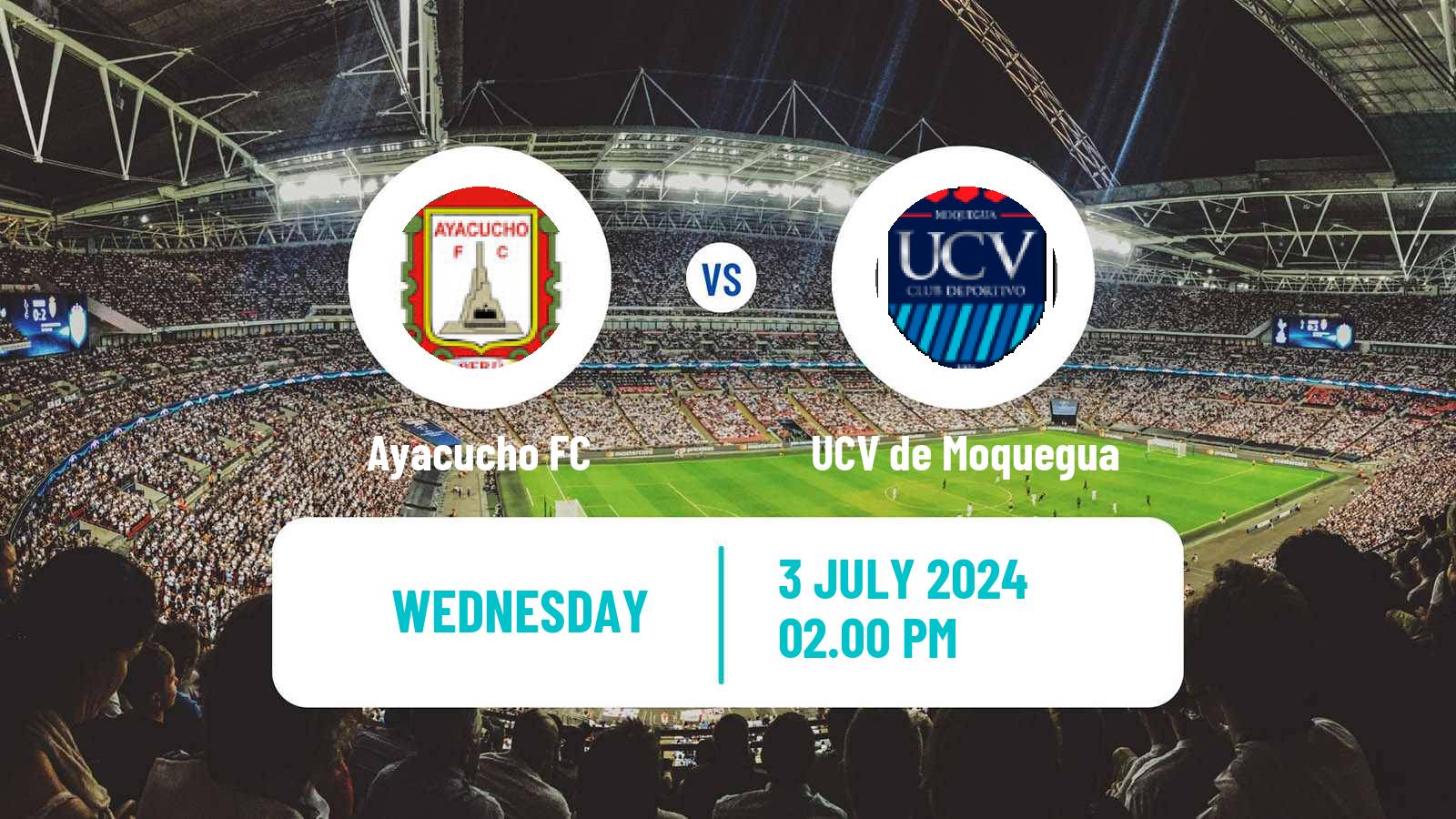 Soccer Peruvian Liga 2 Ayacucho - Moquegua