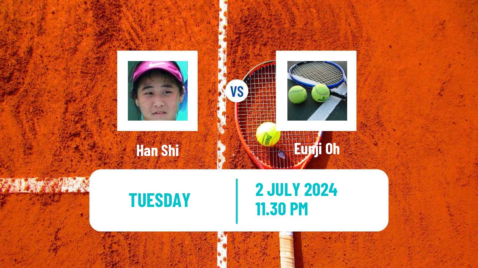 Tennis ITF W35 Hong Kong Women Han Shi - Eunji Oh