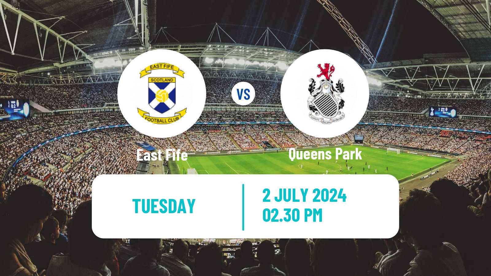 Soccer Club Friendly East Fife - Queens Park