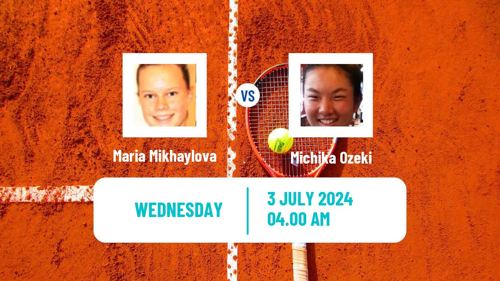 Tennis ITF W35 Hillcrest Women Maria Mikhaylova - Michika Ozeki