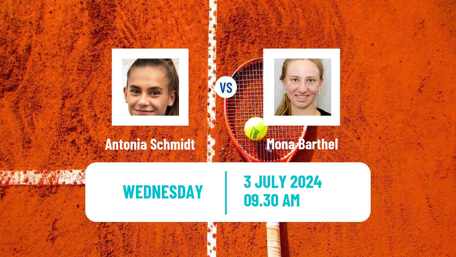 Tennis ITF W35 Amstelveen Women Antonia Schmidt - Mona Barthel