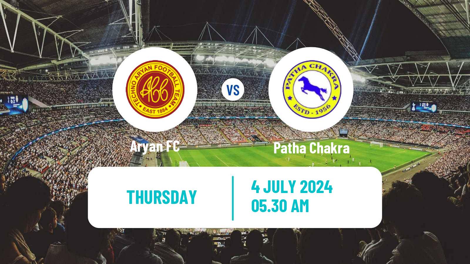 Soccer Calcutta Premier Division Aryan - Patha Chakra