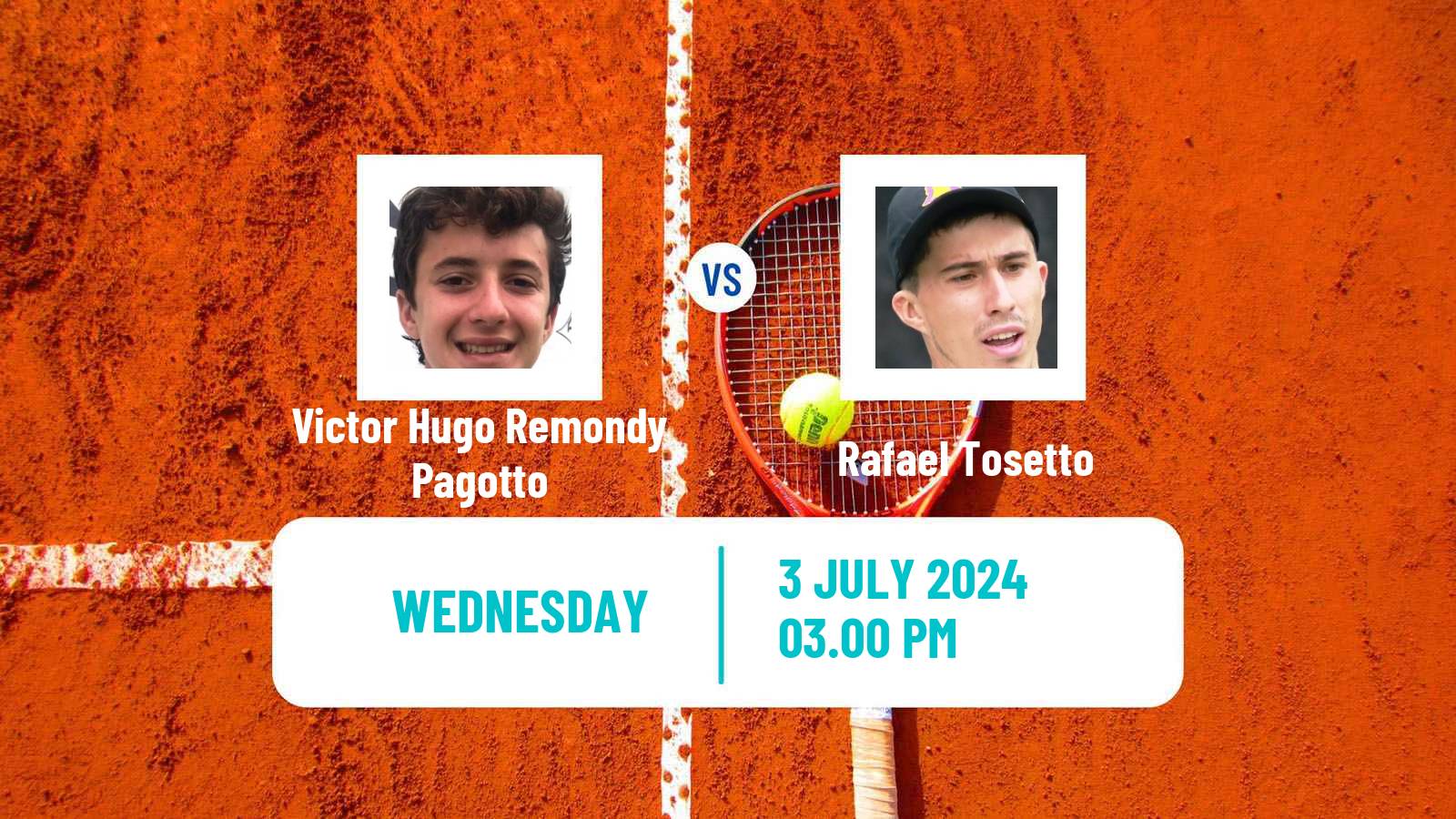 Tennis ITF M15 Belem Men Victor Hugo Remondy Pagotto - Rafael Tosetto