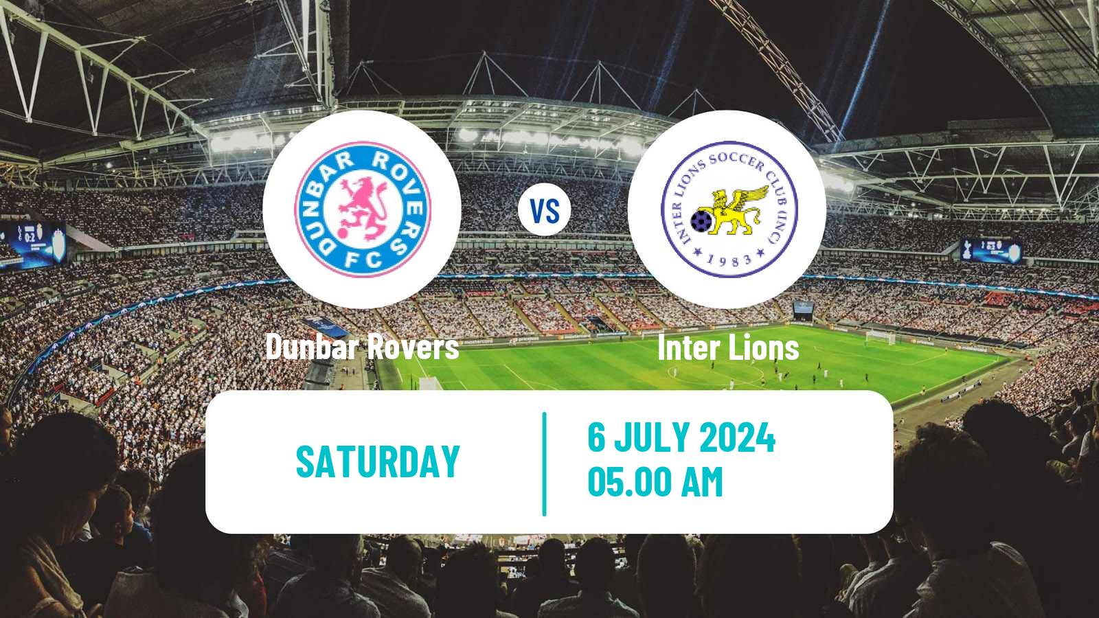 Football Australian NSW League One Dunbar Rovers - Inter Lions