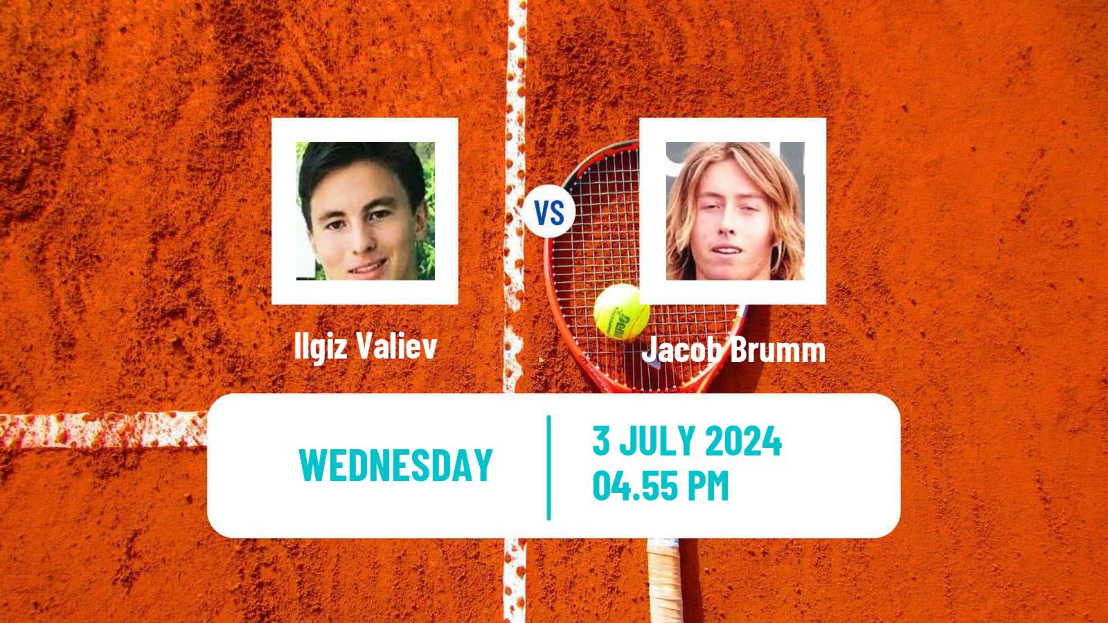 Tennis ITF M15 Lakewood Ca Men Ilgiz Valiev - Jacob Brumm