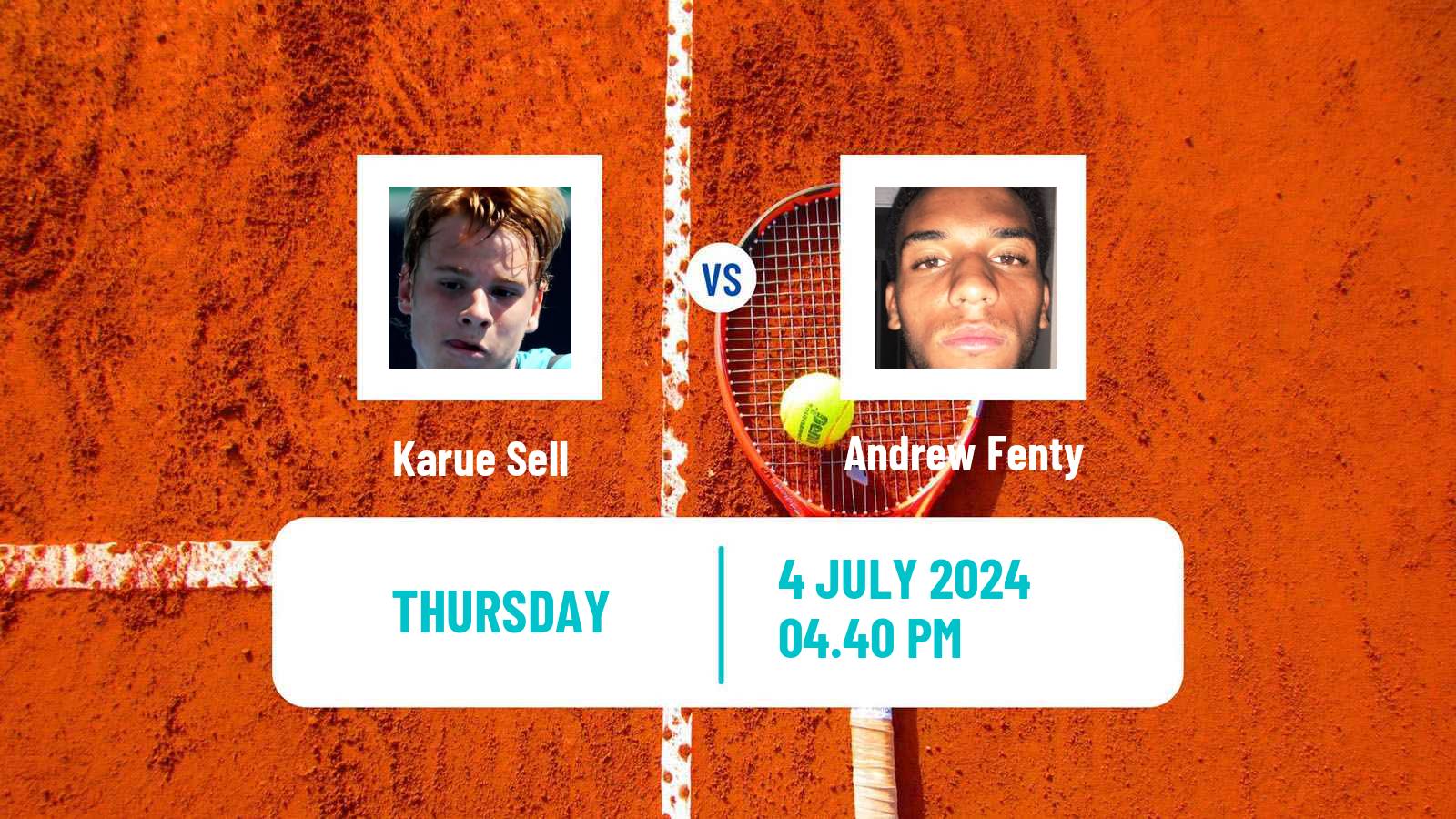 Tennis ITF M15 Lakewood Ca Men Karue Sell - Andrew Fenty