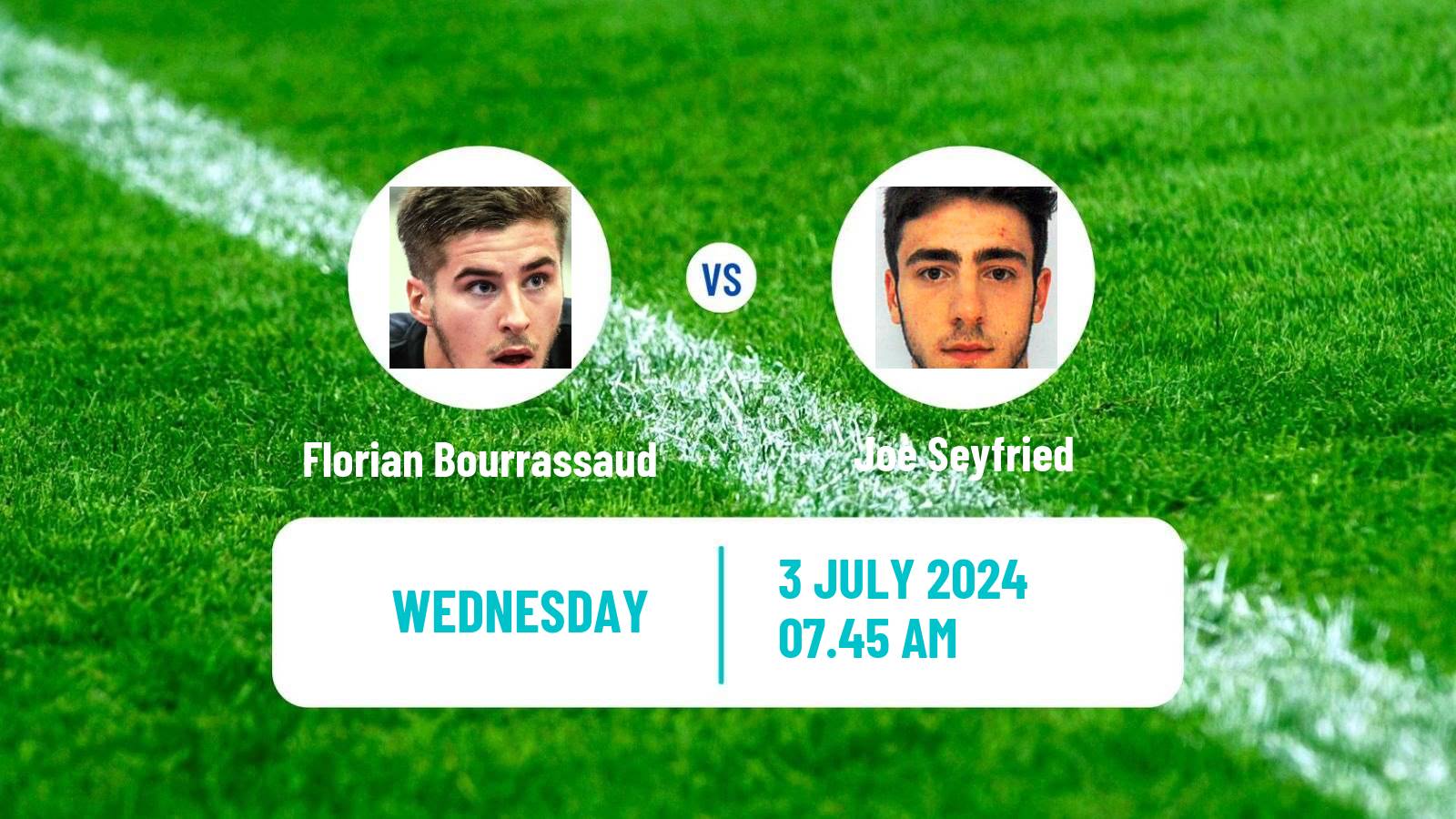 Table tennis Wtt Star Contender Bangkok Men Florian Bourrassaud - Joe Seyfried