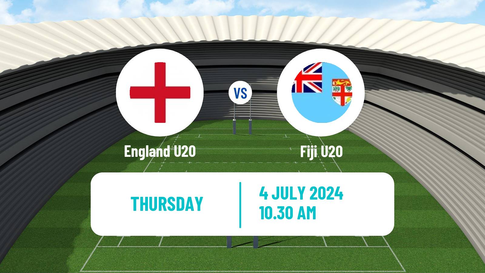 Rugby union World Championship U20 Rugby Union England U20 - Fiji U20