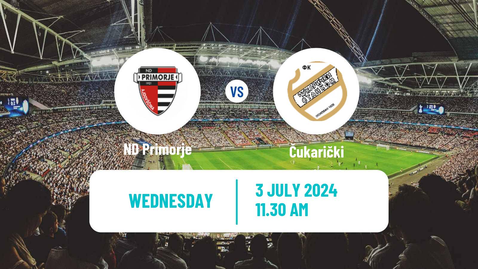 Soccer Club Friendly Primorje - Čukarički