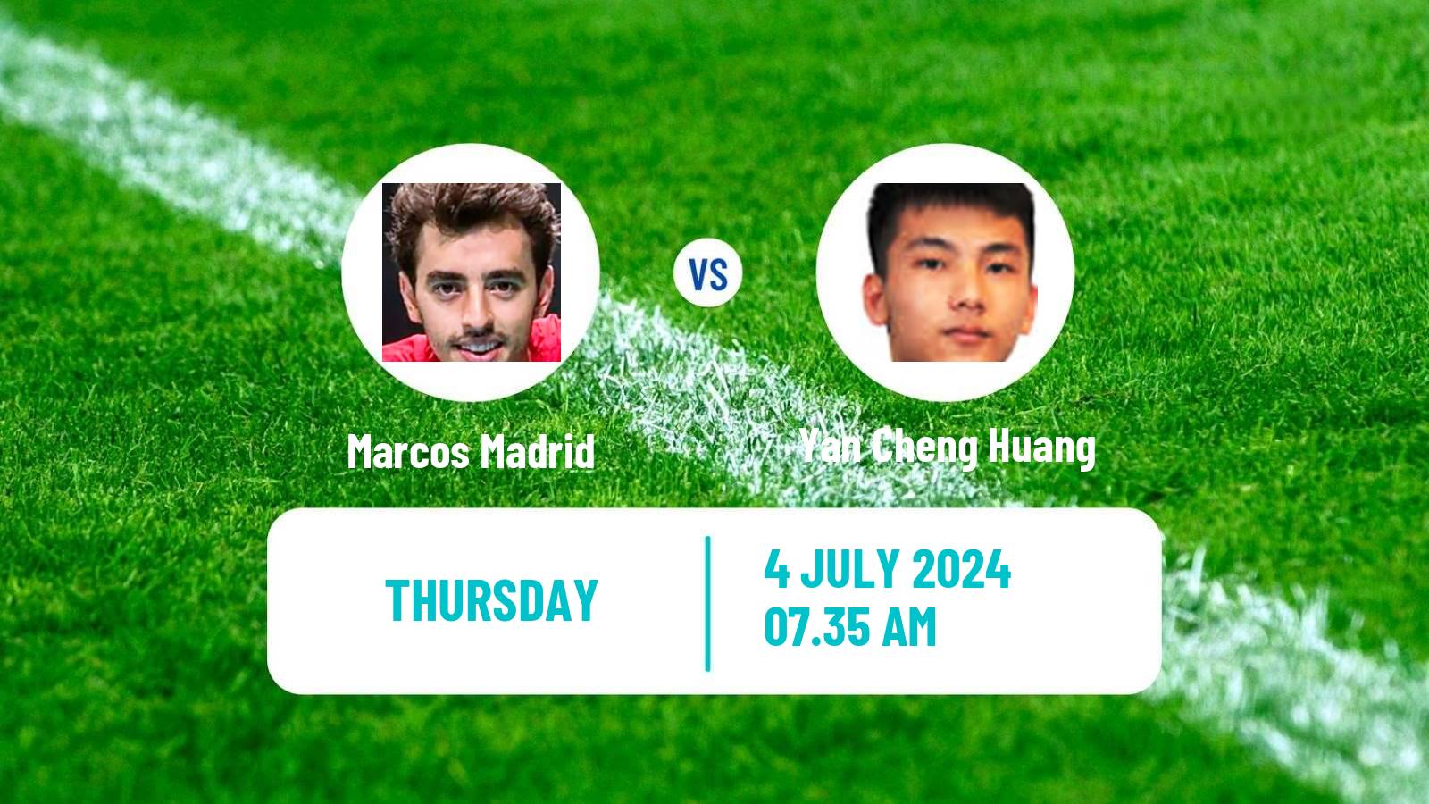 Table tennis Wtt Star Contender Bangkok Men Marcos Madrid - Yan Cheng Huang
